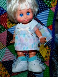 13'' SO SORRY SARAH MOLD 6 BABY FACE DOLL, DRESS, DIAPER, SHOES CHOICE OF 6